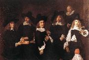HALS, Frans Regents of the Old Men's Almshouse France oil painting reproduction